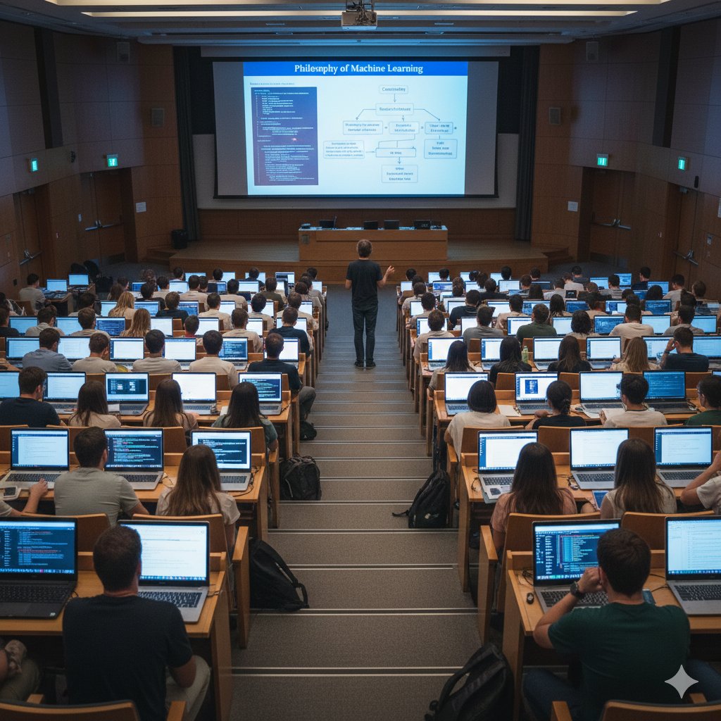 Students working on computational projects